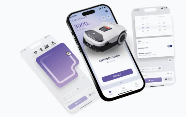 Anthbot Genie 1000 - powierzchnia koszenia do 2000m²